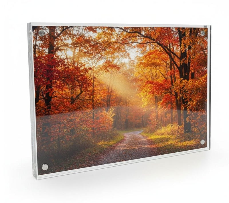 Creative Planet 4R Acrylic Photo Frame. An Elegant Picture Frame of High Clarity, Modern Stylish & Transparent. Organize and Protect Your Photos, Great Gift for Birthday, Girlfriend, Husband, Wife. - Image 1